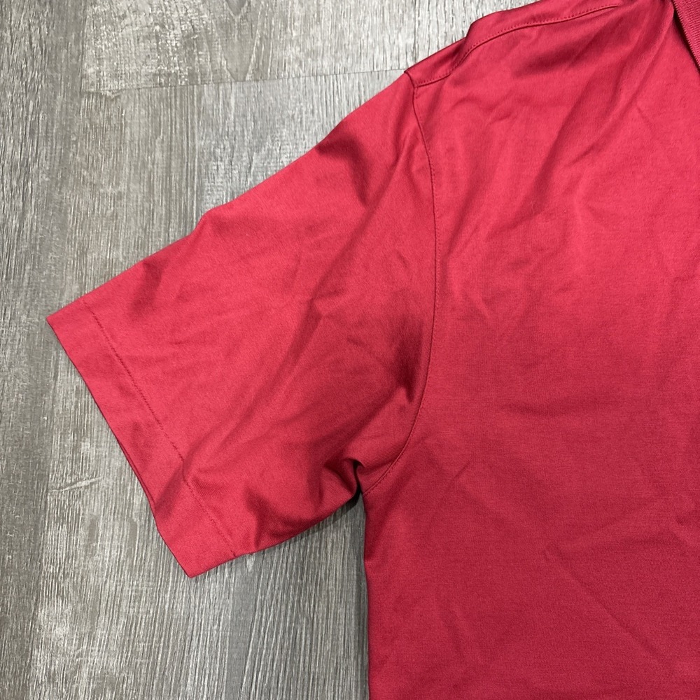 Vintage 90s Nike Golf Polo Shirt Mens Size Large Red Short Sleeve Pullover * - Picture 6 of 11